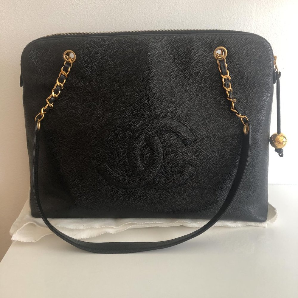 CHANEL circa 1995 Sac cabas